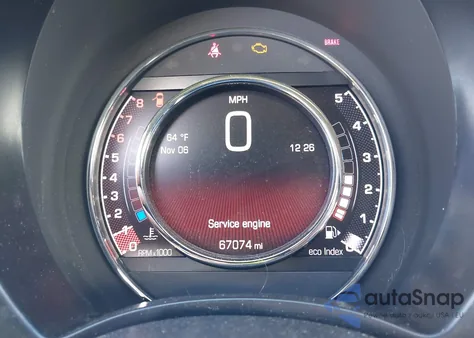 2015 Fiat 500 Sport from USA, damaged, VIN 3C3CFFBR6FT690119